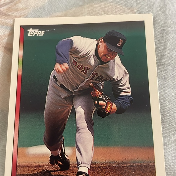 720 Roger Clemens topps baseball card Red Sox - Picture 2 of 6